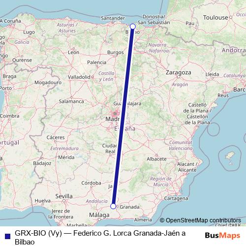 GRX-BIO (Vy) air Line Map