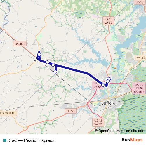 Swc bus Line Map