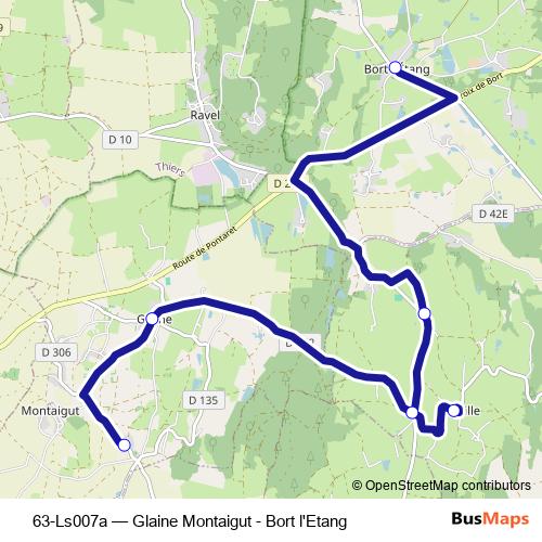 63-Ls007a bus Line Map