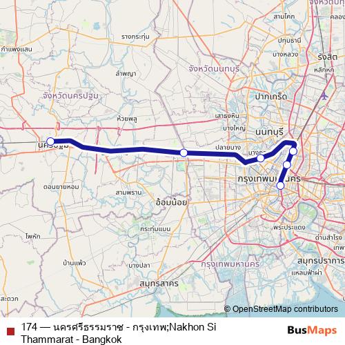 174 rail Line Map