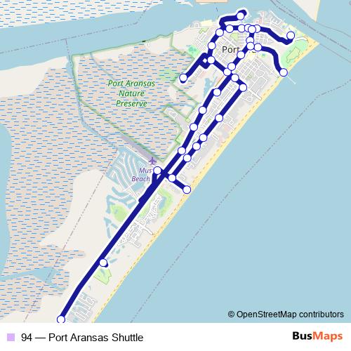 94 bus Line Map