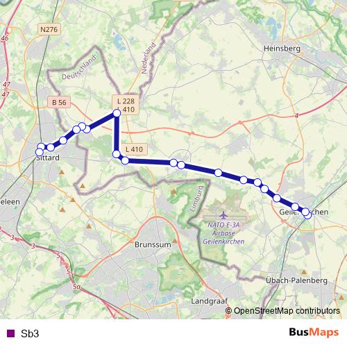Sb3 monorail Line Map