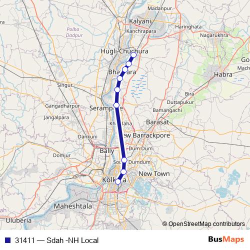 31411 rail Line Map