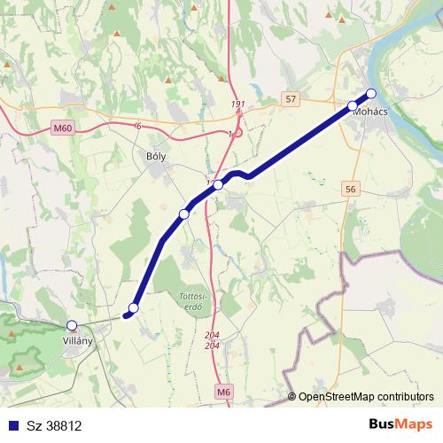 Sz 38812 rail Line Map