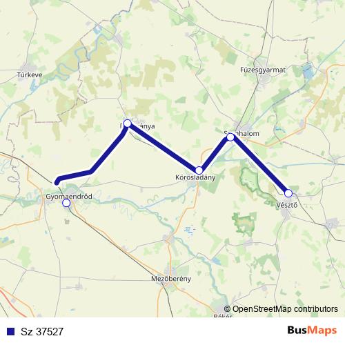 Sz 37527 rail Line Map