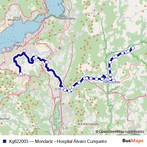 Xg622003 bus Line Map