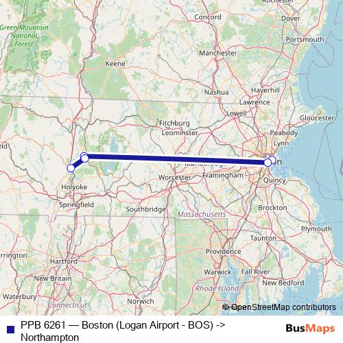 PPB 6261 bus Line Map