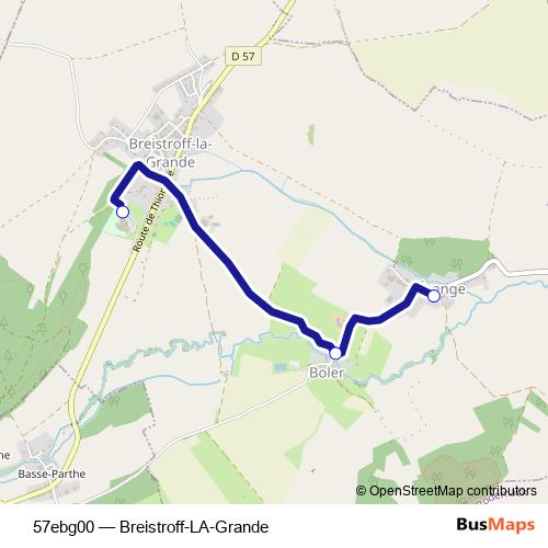 57ebg00 bus Line Map