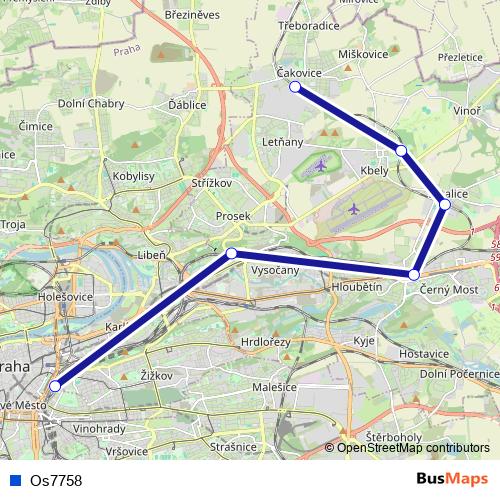 Os7758 rail Line Map