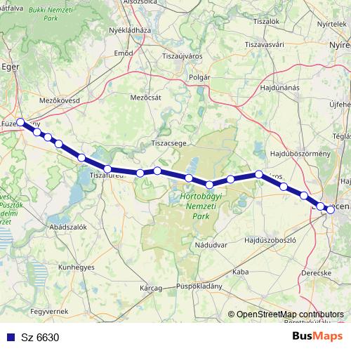 Sz 6630 rail Line Map