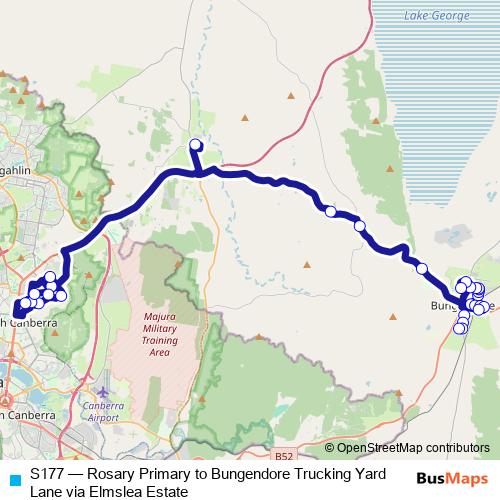 S177 bus Line Map