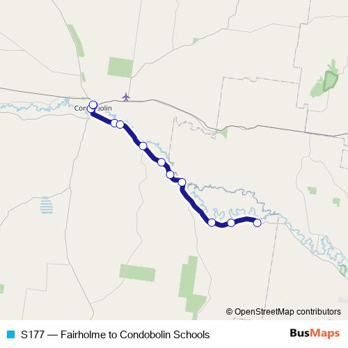 S177 bus Line Map