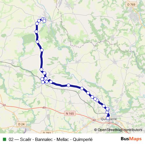 02 bus Line Map
