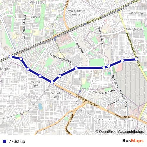 776stlup bus Line Map