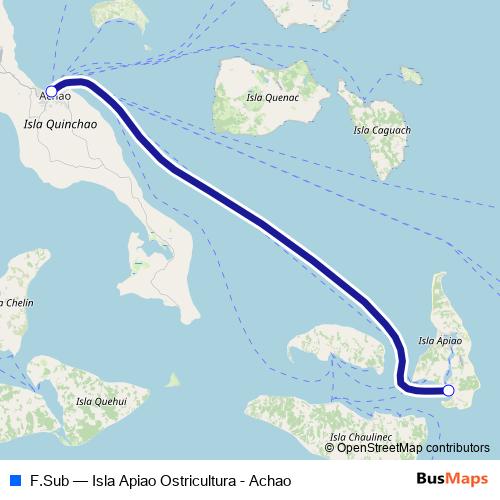 F.Sub ferry Line Map