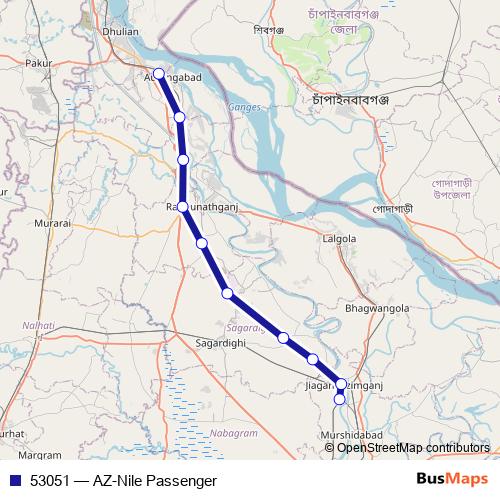 53051 rail Line Map