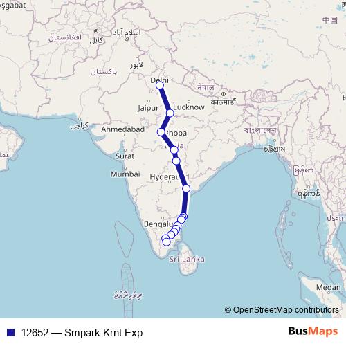 12652 rail Line Map