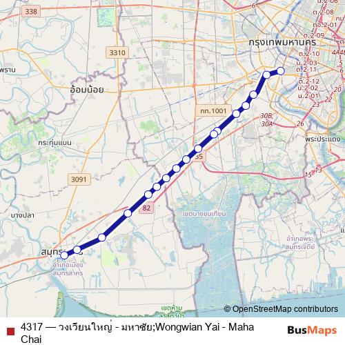 4317 rail Line Map