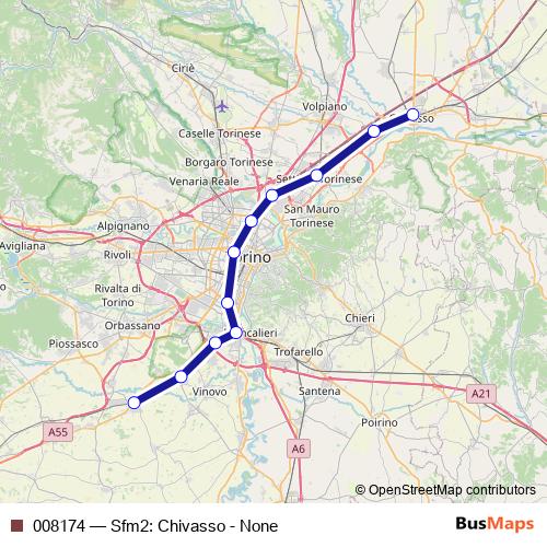 008174 rail Line Map