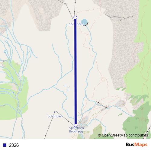2326 cable-car Line Map