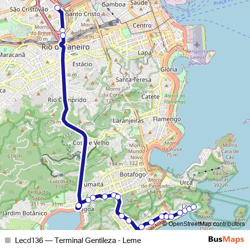 Lecd136 bus Line Map