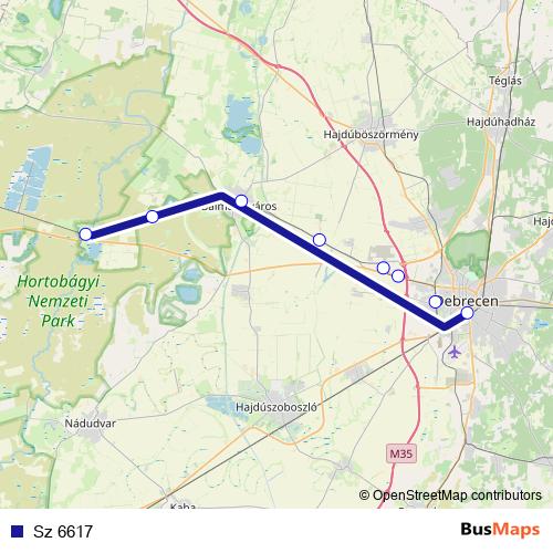 Sz 6617 rail Line Map