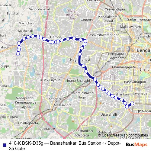 410-K BSK-D35g bus Line Map