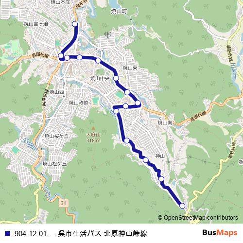 904-12-01 bus Line Map