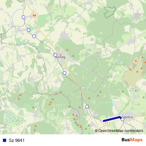 Sz 9641 rail Line Map