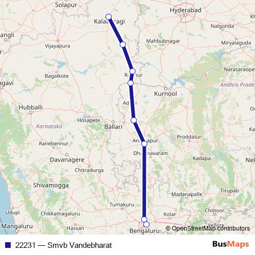 22231 rail Line Map