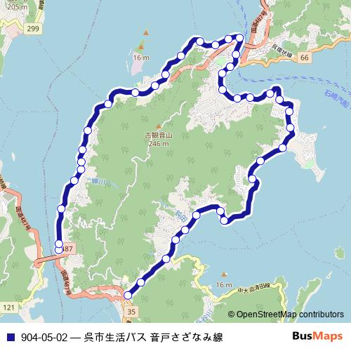 904-05-02 bus Line Map