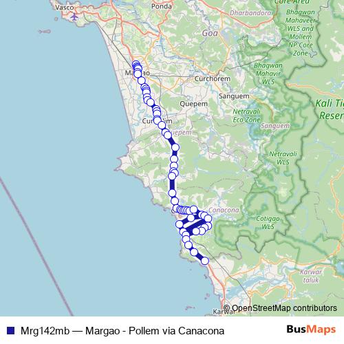 Mrg142mb bus Line Map