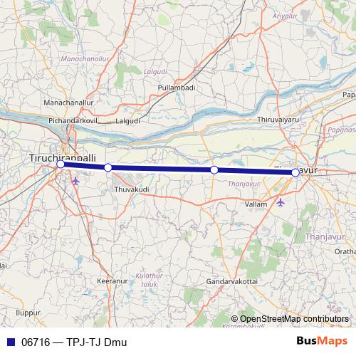 06716 rail Line Map