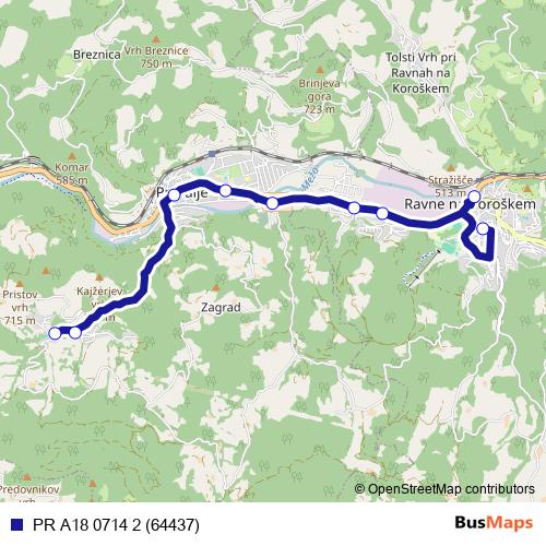 PR A18 0714 2 (64437) bus Line Map