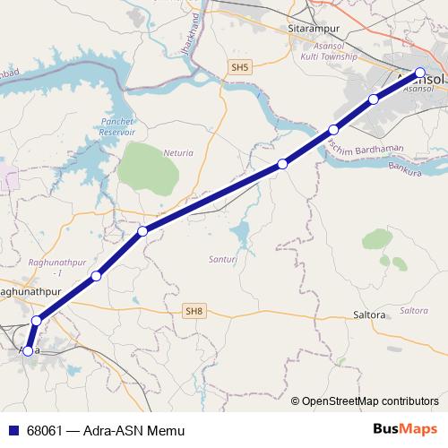 68061 rail Line Map