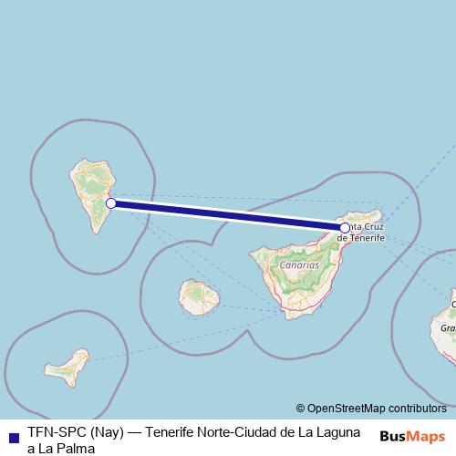 TFN-SPC (Nay) air Line Map