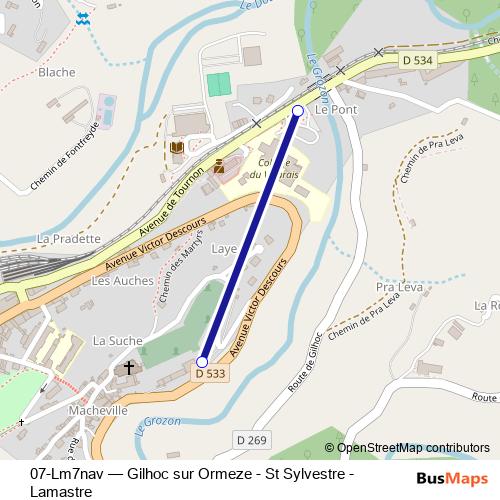 07-Lm7nav bus Line Map