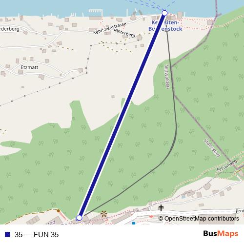 35 funicular Line Map