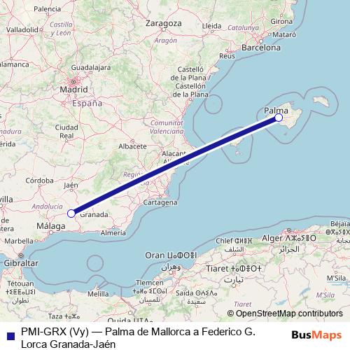 PMI-GRX (Vy) air Line Map