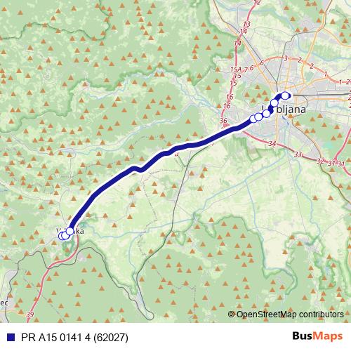 PR A15 0141 4 (62027) bus Line Map