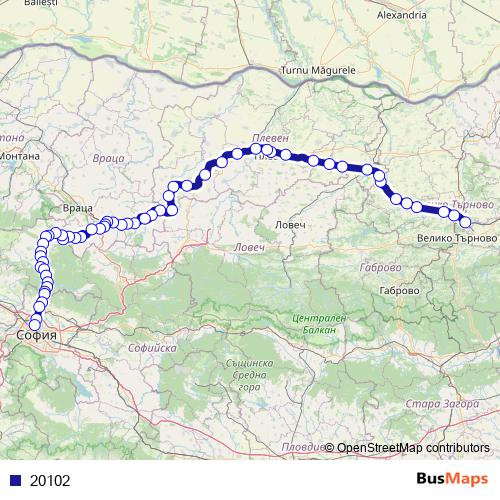 20102 rail Line Map