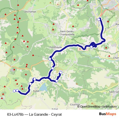 63-Ls476b bus Line Map