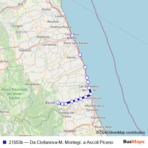 21553b rail Line Map