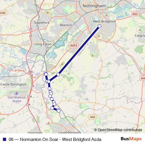 06 bus Line Map