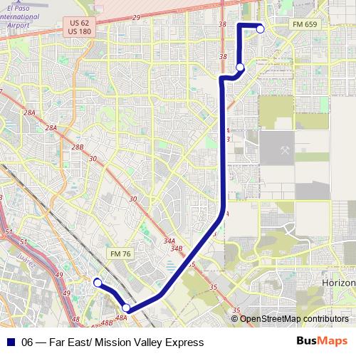06 bus Line Map