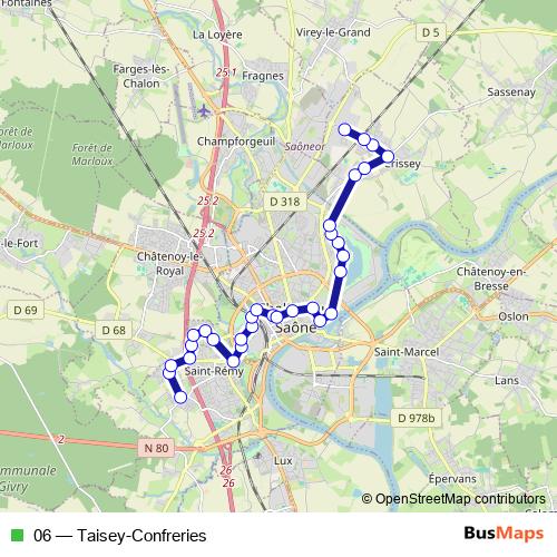 06 bus Line Map