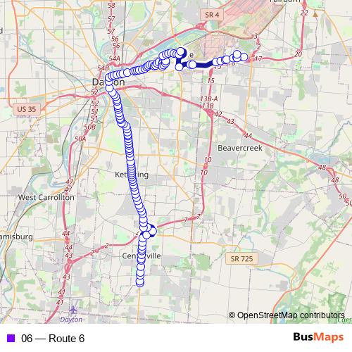 06 bus Line Map