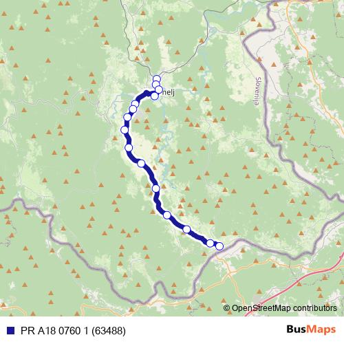 PR A18 0760 1 (63488) bus Line Map