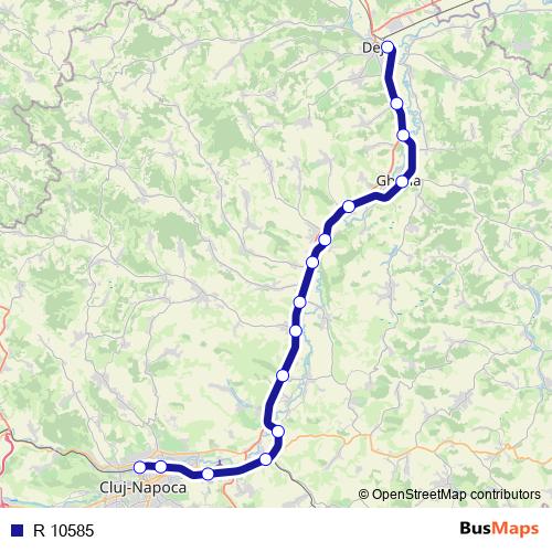 R 10585 rail Line Map