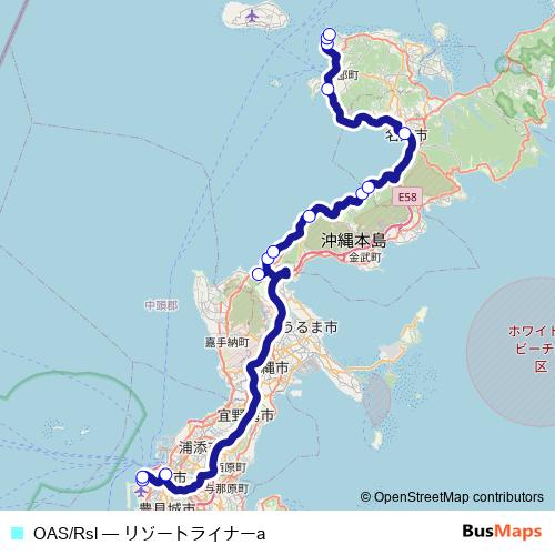 OAS/Rsl bus Line Map